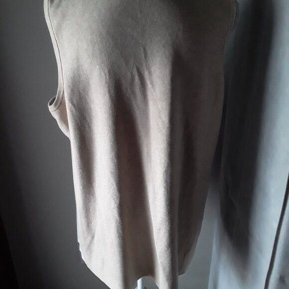 Calvin Klein two tone tan duster cardigan size XL - Picture 6 of 8